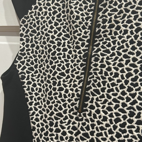 EXPRESS Black and white mini dress - Picture 4 of 4